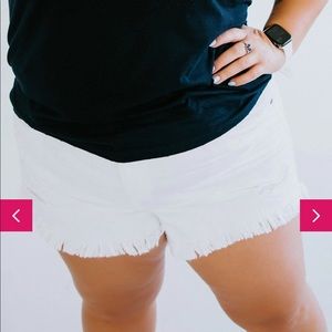 EUNINA LULU High Rise Cut Off Shortie